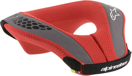 Alpinestars Яка За Защита На Врата Neckroll Yoyth Sequence Черно/Червено Детско Мотокрос Червен Цвят