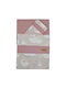 Bebe Stars Stars Seturi de cearșafuri pentru bebeluși Pentru Patut Bumbac Roz 100x150buc 3buc