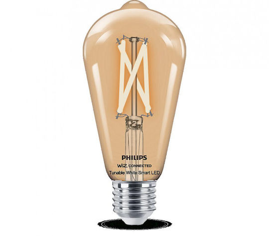 Philips Bec Smart LED 7W pentru Dulie E27 și Formă ST64 Alb reglabil 806lm