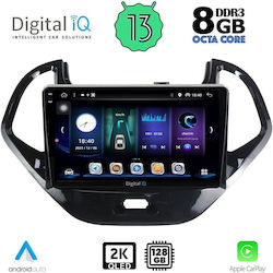 Digital IQ Ηχοσύστημα Αυτοκινήτου για Ford Ka 2017> (Bluetooth/USB/WiFi/GPS) με Οθόνη Αφής 9"