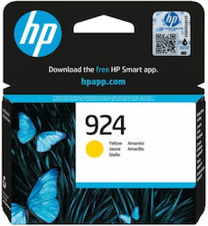 HP 924 4K0U5NE Γνήσιο Μελάνι InkJet Κίτρινο