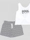 Kids' Set with Shorts Summer 2pcs White