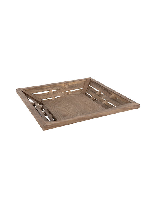 Wooden Serving Platter 20x20cm