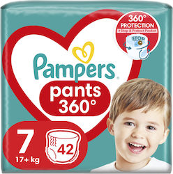Pampers 360° No. 7 για 17+kg 42τμχ Pampers 360° No. 7 για 17+kg 42τμχ