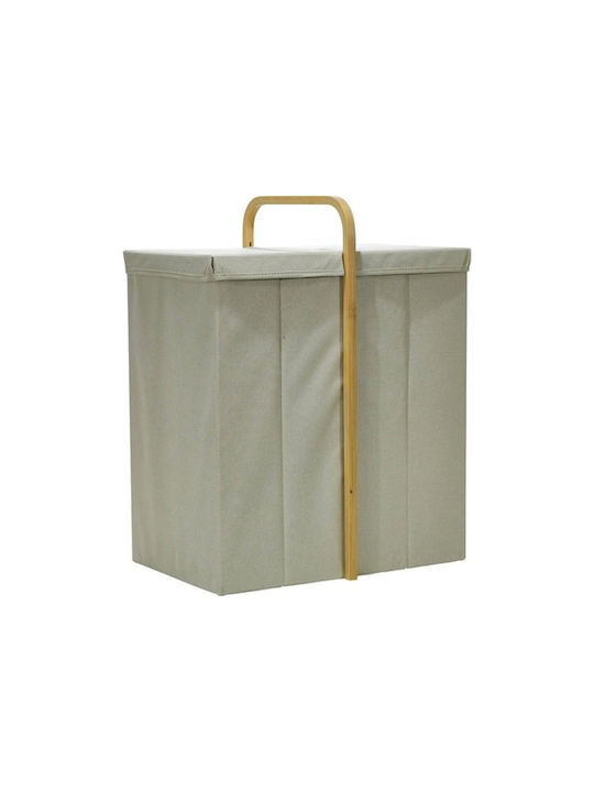 General Trade Laundry Basket Wooden 50x36x65cm Beige