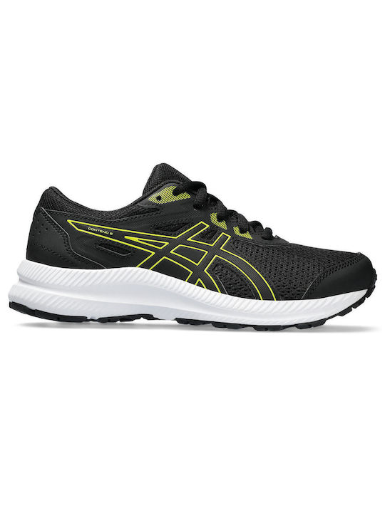 ASICS Αθλητικά Παιδικά Παπούτσια Running Contend 8 Gs Μαύρα