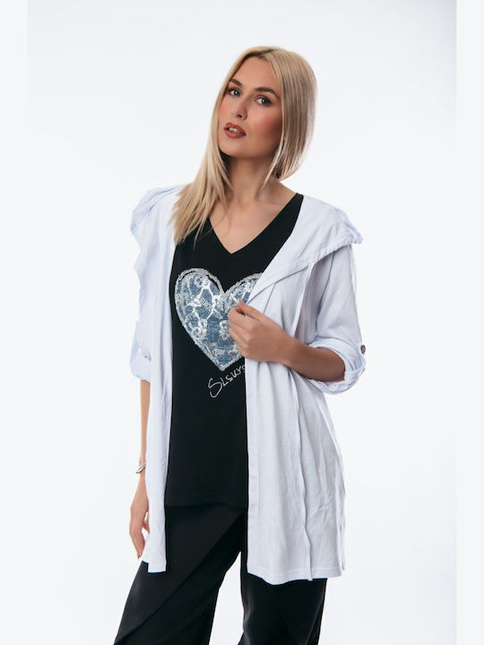 Boutique Damen Jacke white
