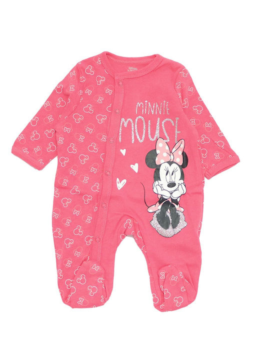 Disney Set Body pentru Bebeluși fuchsia