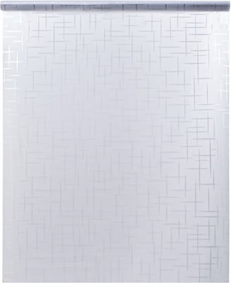 vidaXL Αυτοκόλλητο Βιτρίνας Διακοσμητικό Αμμοβολής 45cm x 5m Διάφανο 155841