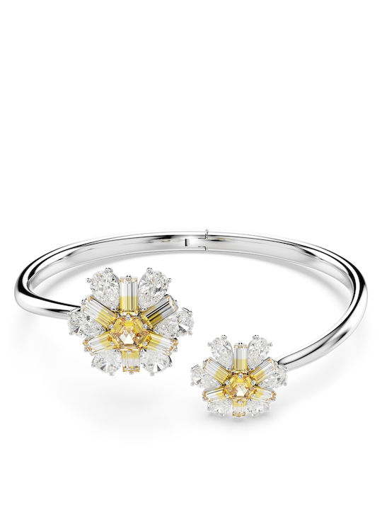 Swarovski Feminin Brățară Cătușe Idyllia Bracelet din Argintiu