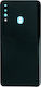 Samsung A207f Galaxy A20s - Battery Cover + Adhesive + Camera Lens Black Original
