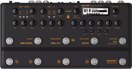 NUX Trident NME-5 NME-5 Πετάλι Effect Delay / Modulation / Reverb Ηλεκτρικής Κιθάρας