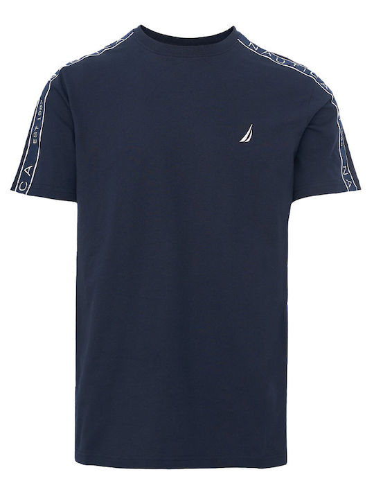 Nautica Men's Short Sleeve T-shirt Navy Blue