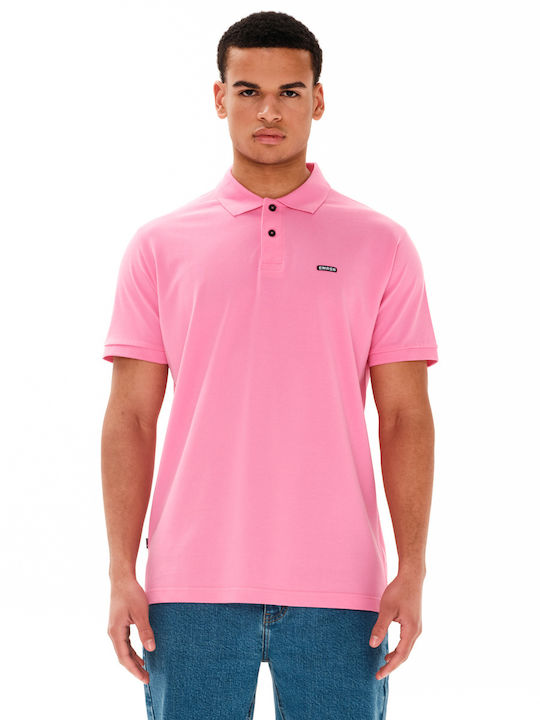 Emerson Polo Bluza Tricou Cu Mânecă Scurtă Roz