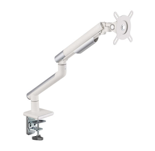 Blackmount LDT49-C012 Suport Birou Monitor până la 32" cu Braț Albă