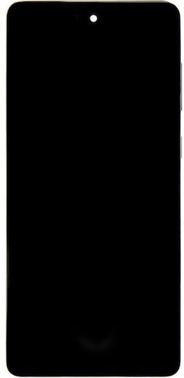 O ecran OLED cu Mecanism Tactil și Cadru pentru Samsung G780/G781 Galaxy S20 FE 4G/5G. (Albastru)