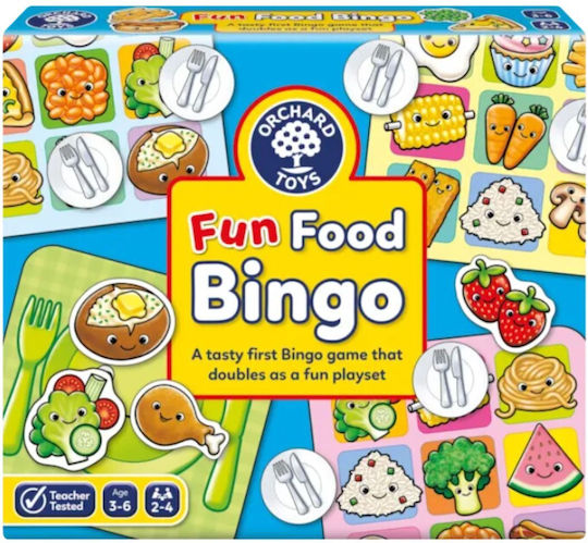 Brettspiel Fun Food Bingo für 2-4 Spieler 3+ Jahre Orchard