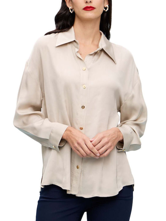 Passager Women's Long Sleeve Shirt Beige