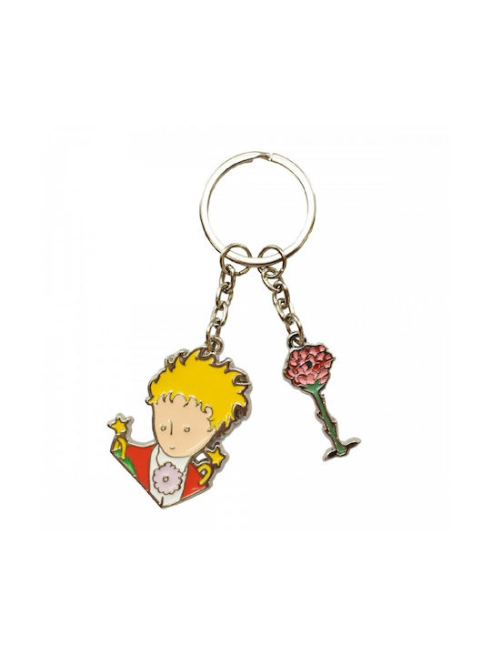 Metal key ring Enesco The Little Prince (le Petit Prince) - Rose Epee 525586 Enesco