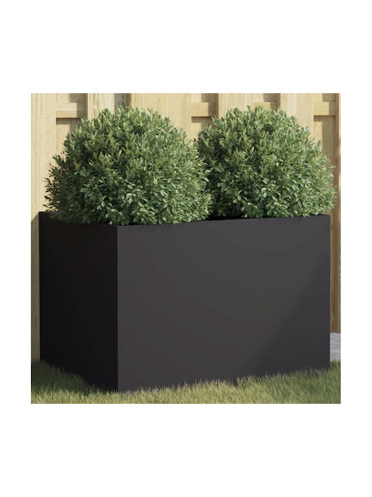 vidaXL Blumenkasten 62x47cm Black 841601