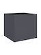 vidaXL Planter Box 49x47cm Charcoal 841563