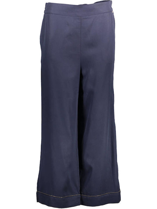 kocca Damen Stoff Hose Blau