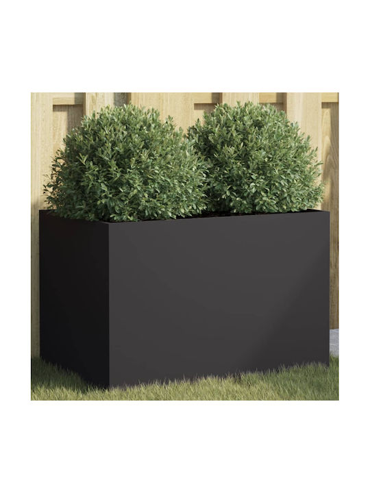 vidaXL Blumenkasten 62x40cm Black 841595