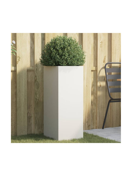 vidaXL Planter Box 32x27.5cm White 841572