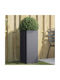 vidaXL Blumenkasten 32x27.5cm Charcoal 841573