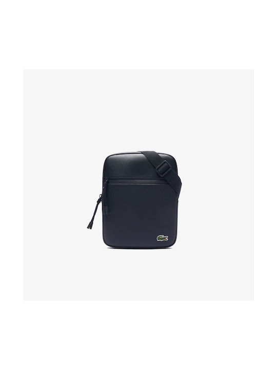 Lacoste Herrentasche Schulter / Crossbody Schwarz