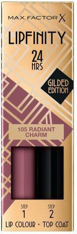 Max Factor Lipfinity 24hrs Σετ Μακιγιάζ για τα Χείλη 105 Radiant Charm