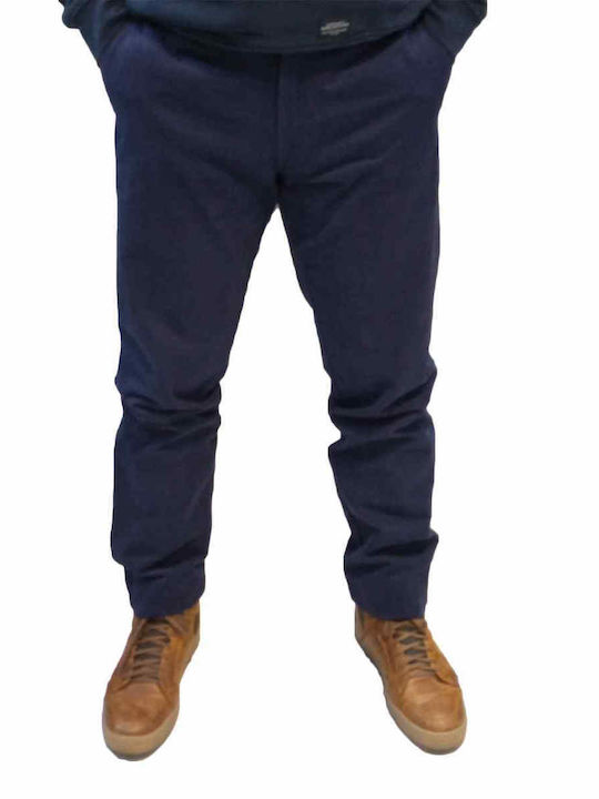 Trousers Chino in Slim Fit Blue