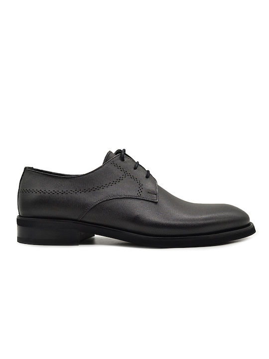 Hawkins Premium Leder Herren Oxfords Schwarz