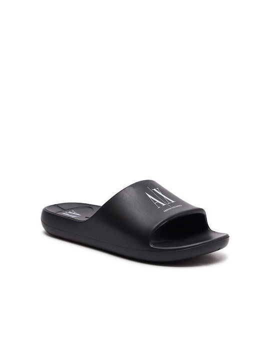 Armani Exchange Women's Flip Flops Black