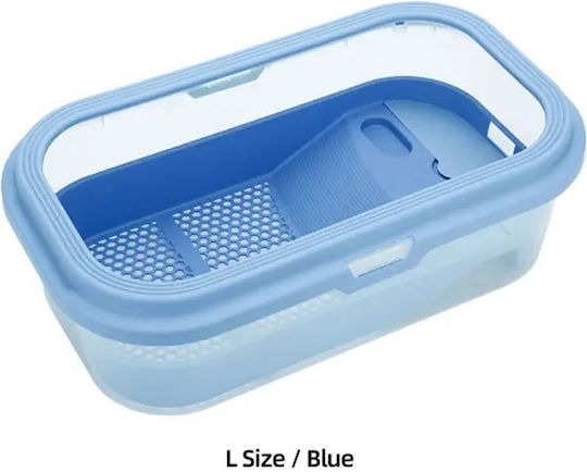 Аквариум за костенурки Терариум за влечуги Blue 41x22x14.5см