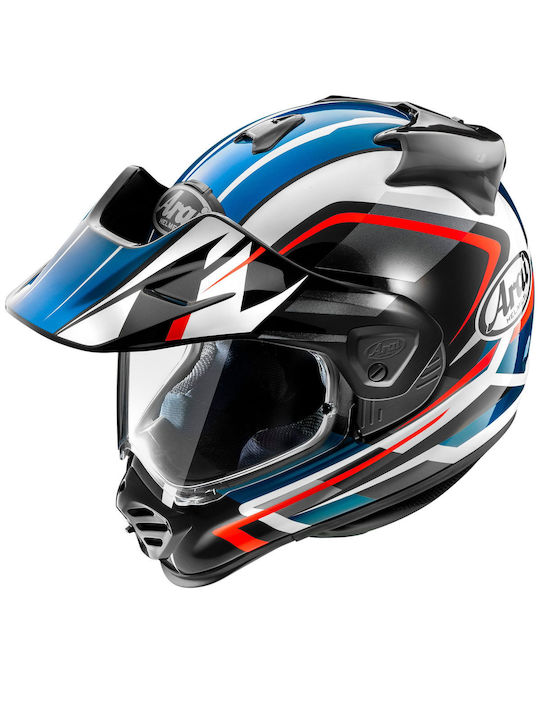 Arai Ar Tour X5 On-Off Helmet with Pinlock ECE 22.06 1736gr Discovery Blue