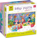 Baby Puzzle: Double Sided Puzzle - Mermaids (8x4pcs/32pcs) - Ludattica