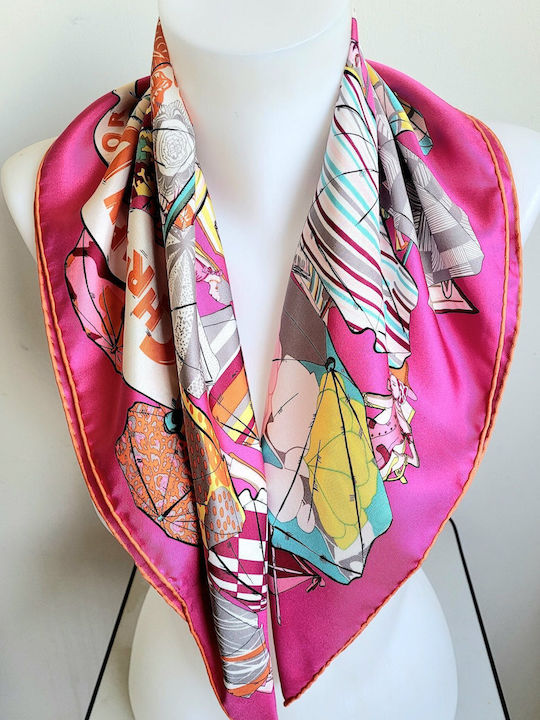 Dior Fular de damă din mătase Multicolor