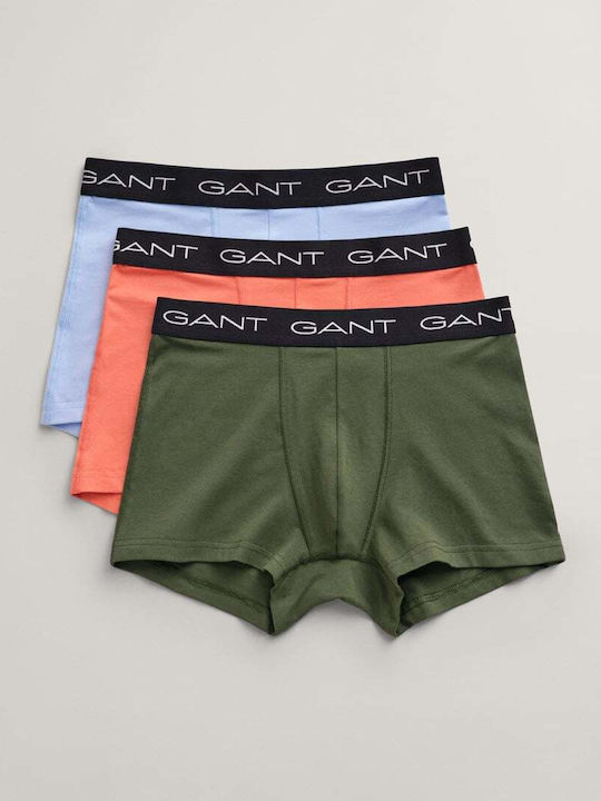 Gant Herren Boxershorts Mehrfarbig 3Packung