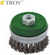 Troy T 27708-100 Werkzeugdrahtbürste Glocke 100mm
