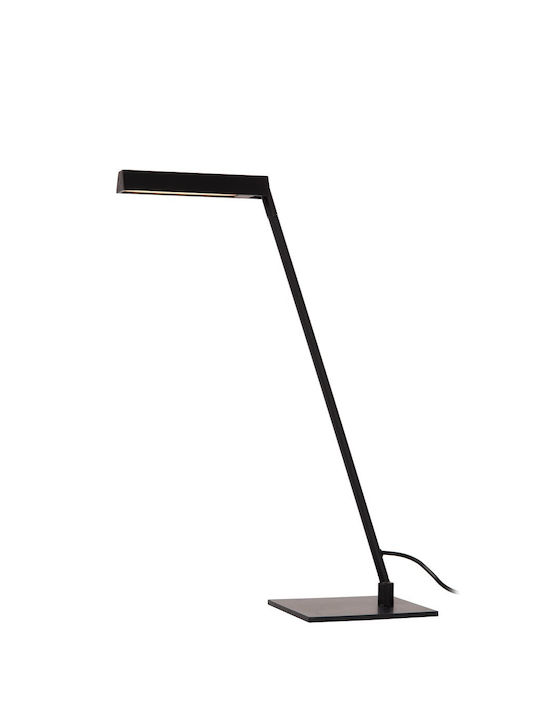 Lucide Lightning Μεταλλικό Πορτατίφ LED με Μαύρο Καπέλο και Βάση