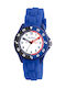 Kinderuhr Tikkers mit blauem Silikonarmband ATK1088