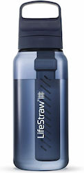 Lifestraw Water Bottle Plastic with Filter 1000ml Blue Lifestraw Water Bottle Plastic with Filter 1000ml Blue