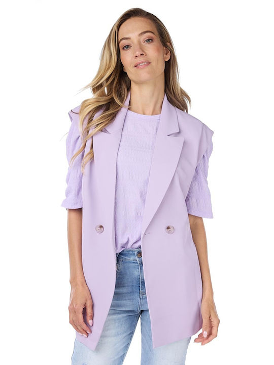 Esqualo Women's Vest Lilac