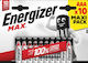 Energizer Max Αλκαλικές Μπαταρίες AAA 1.5V 10τμχ