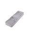 Besteckeinsatz für Schubladen Kunststoff 39,5x13x4,5cm Grau