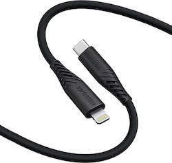 Swissten USB-C to Lightning Cable 60W Black 1.5m (71534010)