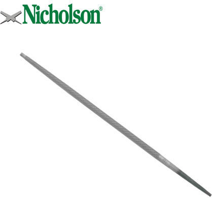 Nicholson Tools 0012500401 Λίμα Πριονιού Στρόγγυλη με Λαβή