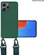 Sonique Back Cover Silicone 0.5mm with Strap Gr...