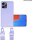 Sonique Back Cover Silicone 0.5mm with Strap Li...